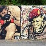 Khabib'in grafitisi Ömer Halisdemir'in yanında!
