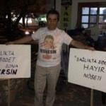 Aile hekimi 23 gündür meydanda nöbet tutuyor