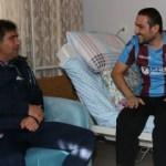 Trabzonspor'dan yaralı askerimize ziyaret