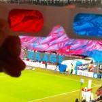 Tribünde böylesi ilk kez yapıldı!