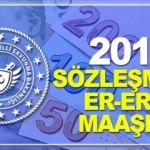 2019 Sözleşmeli Er ve Erbaş maaşları ne kadar? Yeni zamlı ücretler...