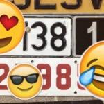 Yeni bir devir başlıyor: Emojili plakalar!