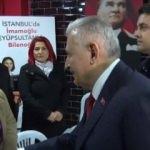 Binali Yıldırım CHP standını ziyaret etti