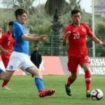 U 17 Milli Takım, İtalya'ya diş geçiremedi