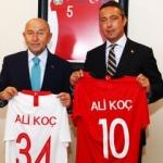 Ali Koç'un TFF ziyaretine damga vuran kare!