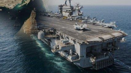 B&ouml;lgede savaş sesleri! 5.filo hazır kıta bekliyor