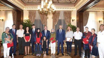 Türk kadın mimarı Prens Charlestan ödül aldı Türk kadın mimarı Prens Charlestan ödül aldı