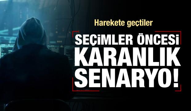 Seçimlere gölge düşürmek için düğmeye bastılar!