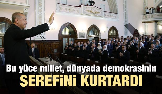 Başkan Erdoğan 15 Temmuz için kaleme aldı