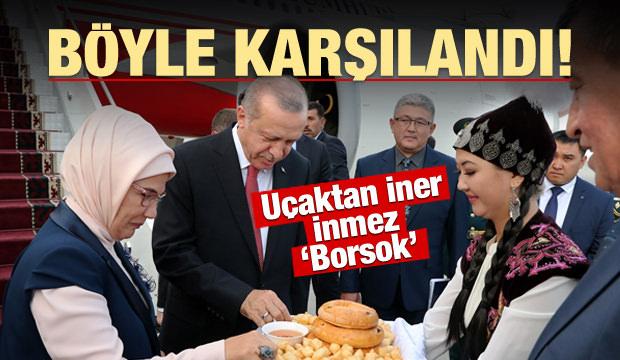 CumhurbaÅkanÄ± ErdoÄan KÄ±rgÄ±zistan'da
