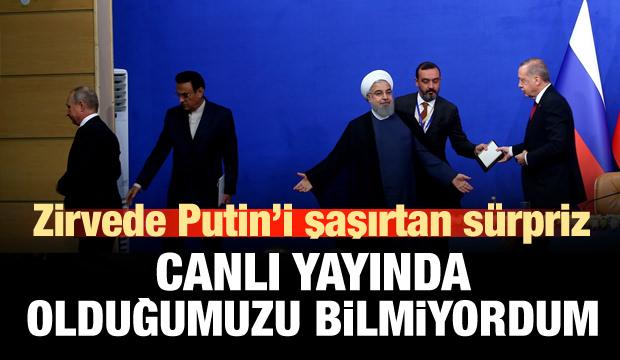 İran'da Putin'i şaşırtan canlı yayın sürprizi!