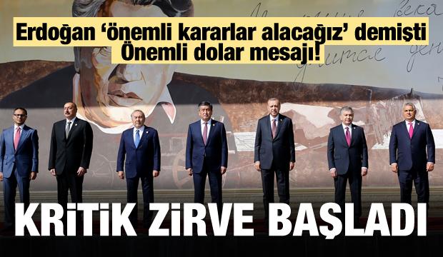 Önemli kararlar alacağız demişti! Erdoğan'dan dolar mesajı