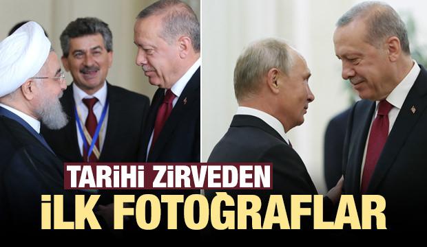 Tarihi zirveden ilk fotoğraflar	