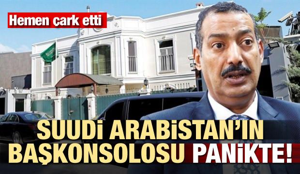 S. Arabistan’ın Başkonsolosu panikte! Çark etti
