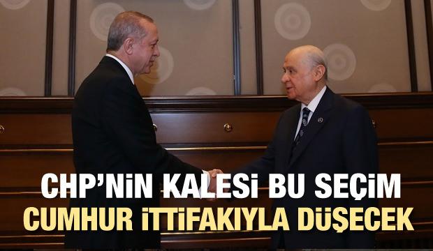 CHP'nin kalesi Cumhur ittifakÄ±yla yÄ±kÄ±lacak