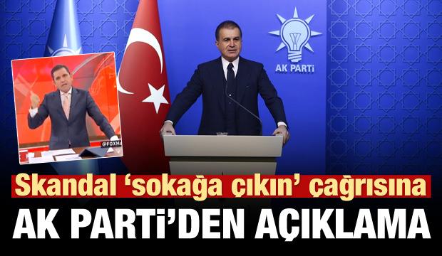 Skandal Ã§aÄrÄ± iÃ§in ilgili AK Parti'den aÃ§Ä±klama!