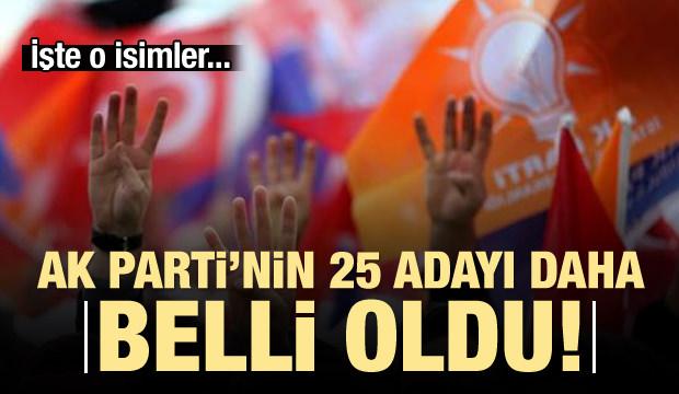 AK Parti'nin Ankara ilÃ§e adaylarÄ± netleÅti!