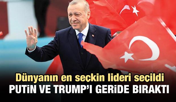 Başkan Erdoğan 'dünyanın en seçkin lideri' seçildi