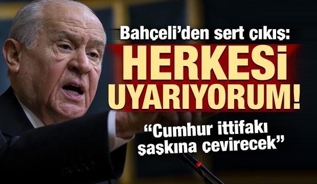 Bahçeli: Cumhur ittifakı şaşkına çevirecek.