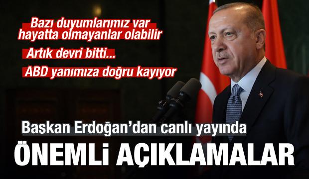 BaÅkan ErdoÄan'dan Ã¶nemli aÃ§Ä±klamalar