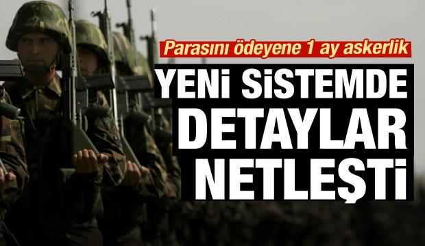 Yeni askerlik sisteminde detaylar belli oluyor