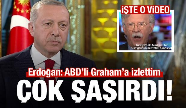 ErdoÄan: Graham'a izlettim, Ã§ok ÅaÅÄ±rdÄ±