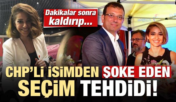 CHP'li isimden akÄ±llara zarar 'seÃ§im' tehdidi!