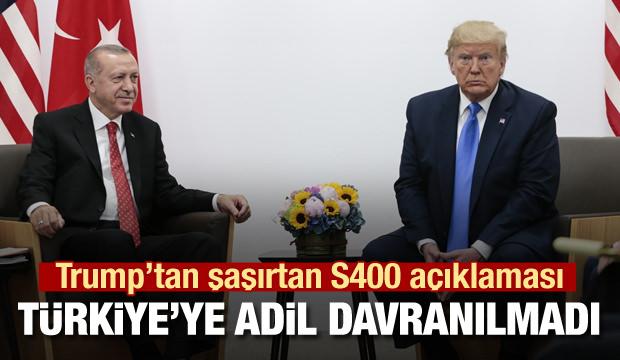 Trump: TÃ¼rkiye'ye adil davranÄ±lmadÄ±