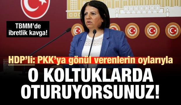 HDP'li vekil: PKK'ya gÃ¶nÃ¼l verenlerin oylarÄ±yla o koltuklardasÄ±nÄ±z!