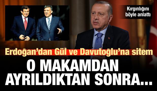 ErdoÄan, GÃ¼l ve DavutoÄlu'na kÄ±rgÄ±nlÄ±ÄÄ±nÄ± bÃ¶yle anlattÄ±...