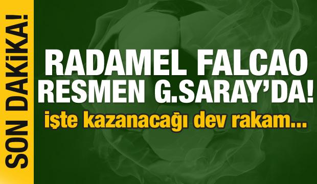 Radamel Falcao resmen Galatasaray'da!