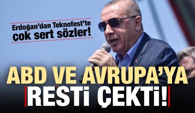 Son dakika haberi: Erdoğan, ABD ve Avrupa'ya resti çekti! 