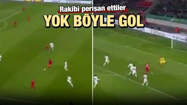 Yok böyle gol!
