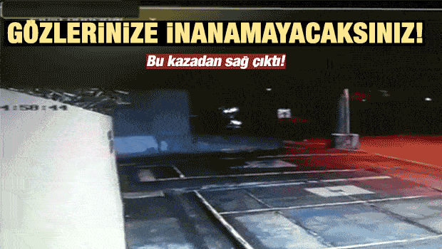 Burnu bile kanamadı