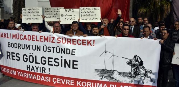 Bodrum'a kurulması planlanan rüzgar enerji santrali