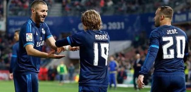 Modric, Real'i 85'te ipten aldı