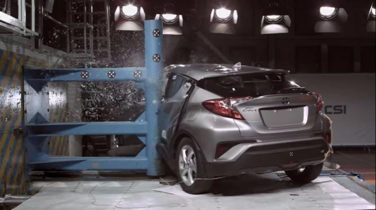 Toyota C-HR çarpışma testinde! İşte başarı oranı