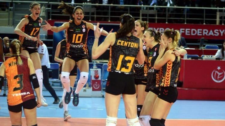 Vakıfbank'ı eleyen Galatasaray finalde!