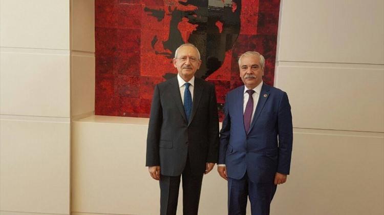 Başkan Özcan Kılıçdaroğlu'nu ziyaret etti