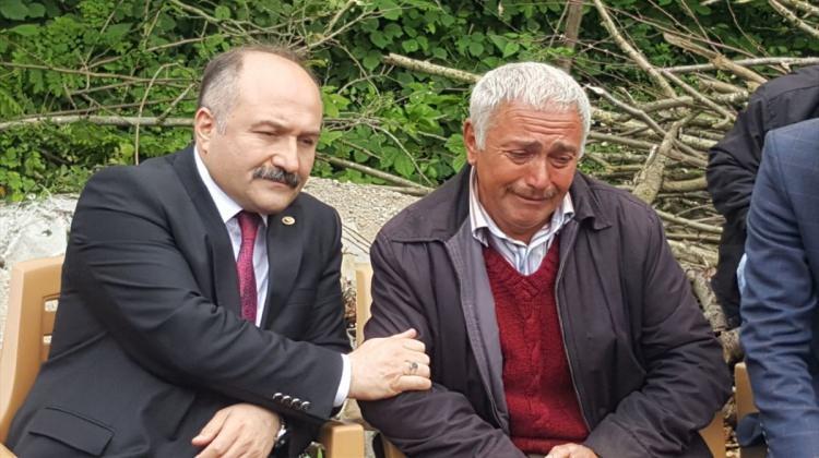 MHP'li Usta'dan şehit ailelerine ziyaret