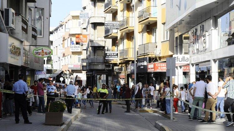 Uşak'ta banka şubesinde şüpheli bavul