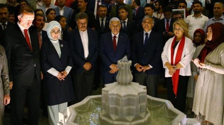 Tansu Çiller de 15 Temmuz Şehitler Köprüsü'ndeydi