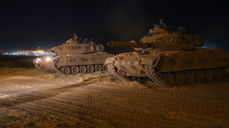 Teröristlerden taciz ateşi! Anında karşılık verildi