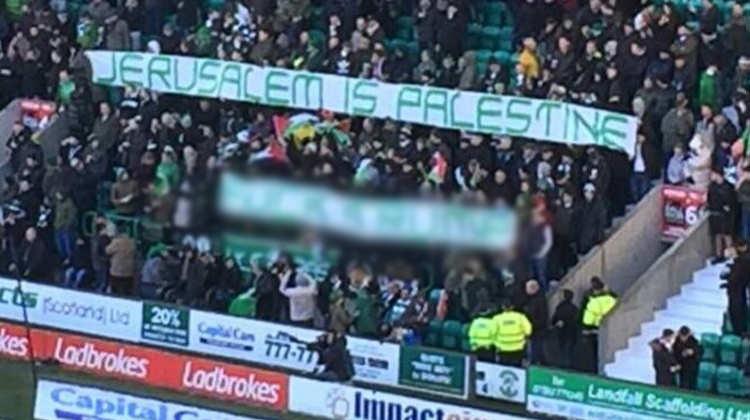 Celtic taraftarlarından Kudüs mesajı