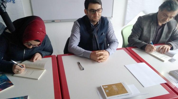 Ensar Vakfında kitap tanıtımı yapıldı