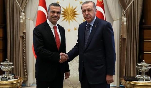 Erdoğan Uluçay'ı kabul etti
