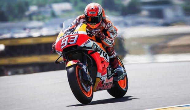 Fransa'da zafer Marquez'in!