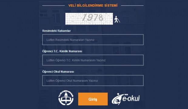 E-Okul Karne notlarını görüntüleme sayfası!