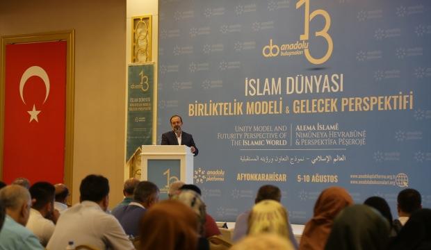 "Bizi birleştirecek adalettir, ahlaktır"