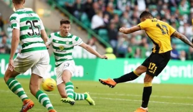 AEK 10 kişiyle Celtic'ten avantajı kaptı!